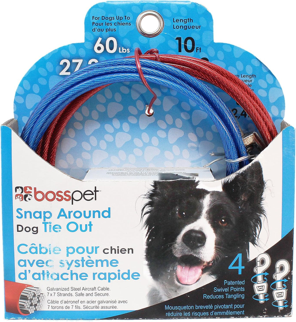 Snap Around Tree Tie Out Cable 10ft