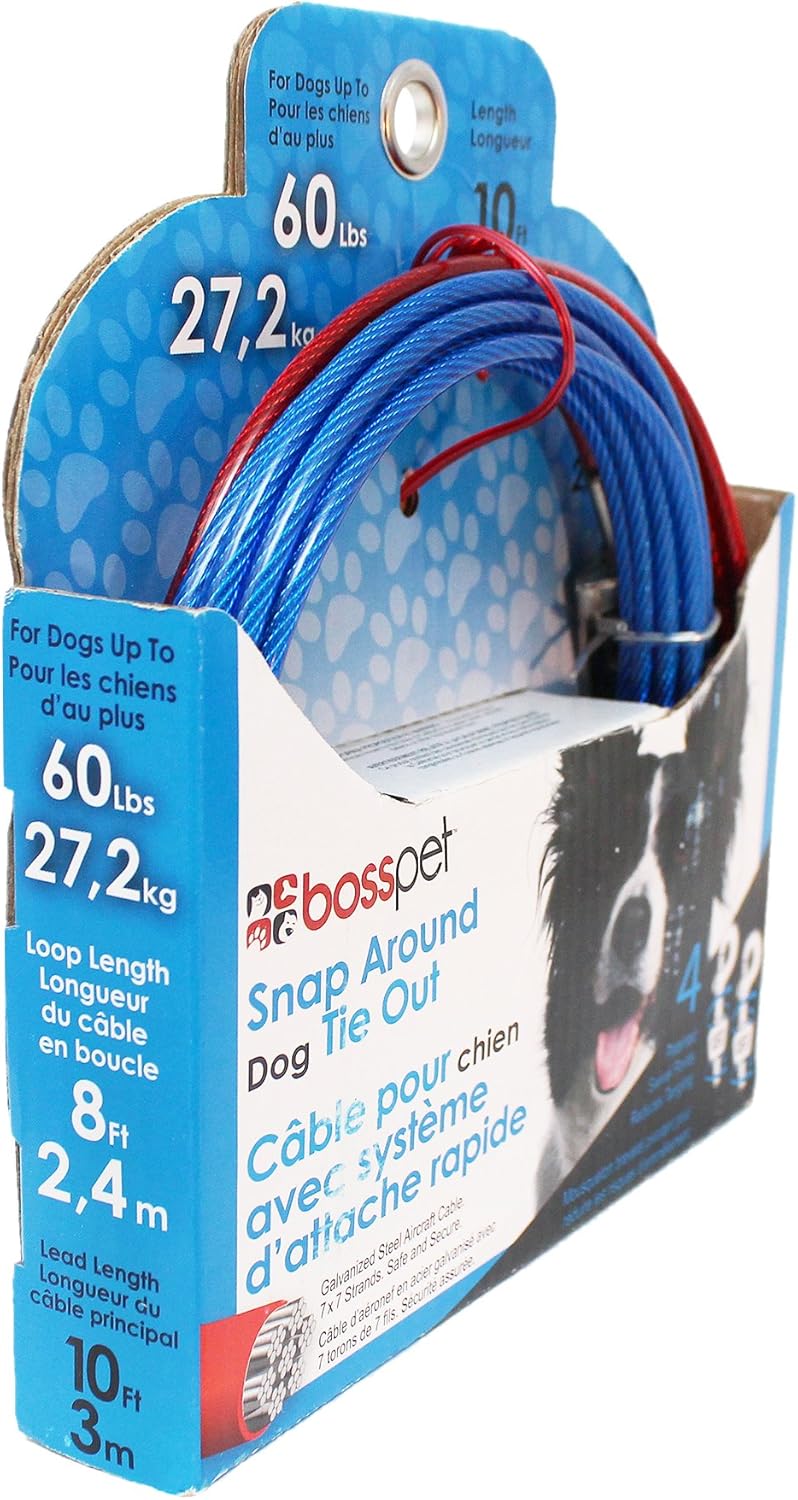 Snap Around Tree Tie Out Cable 10ft