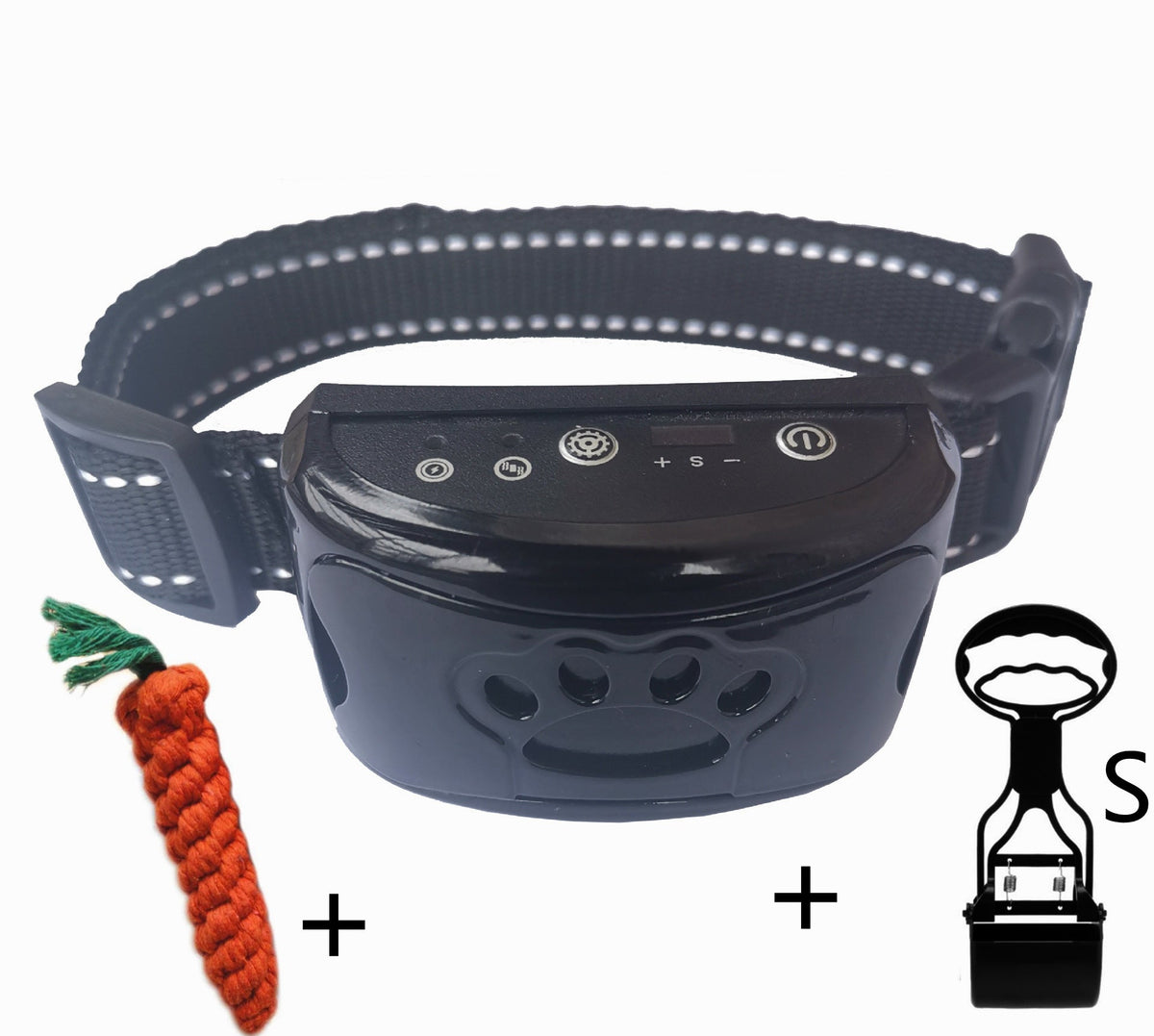 Dog Training Collar Waterproof, Remote Control, Rechargeable, With Shock Vibration Sound