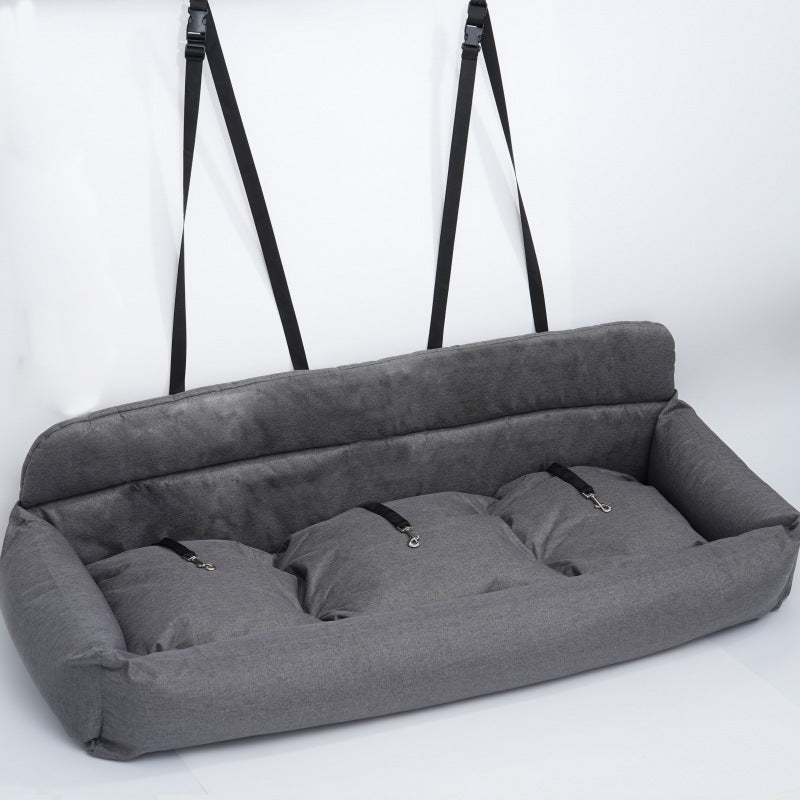 Rear-seat Pet Bed For Cars