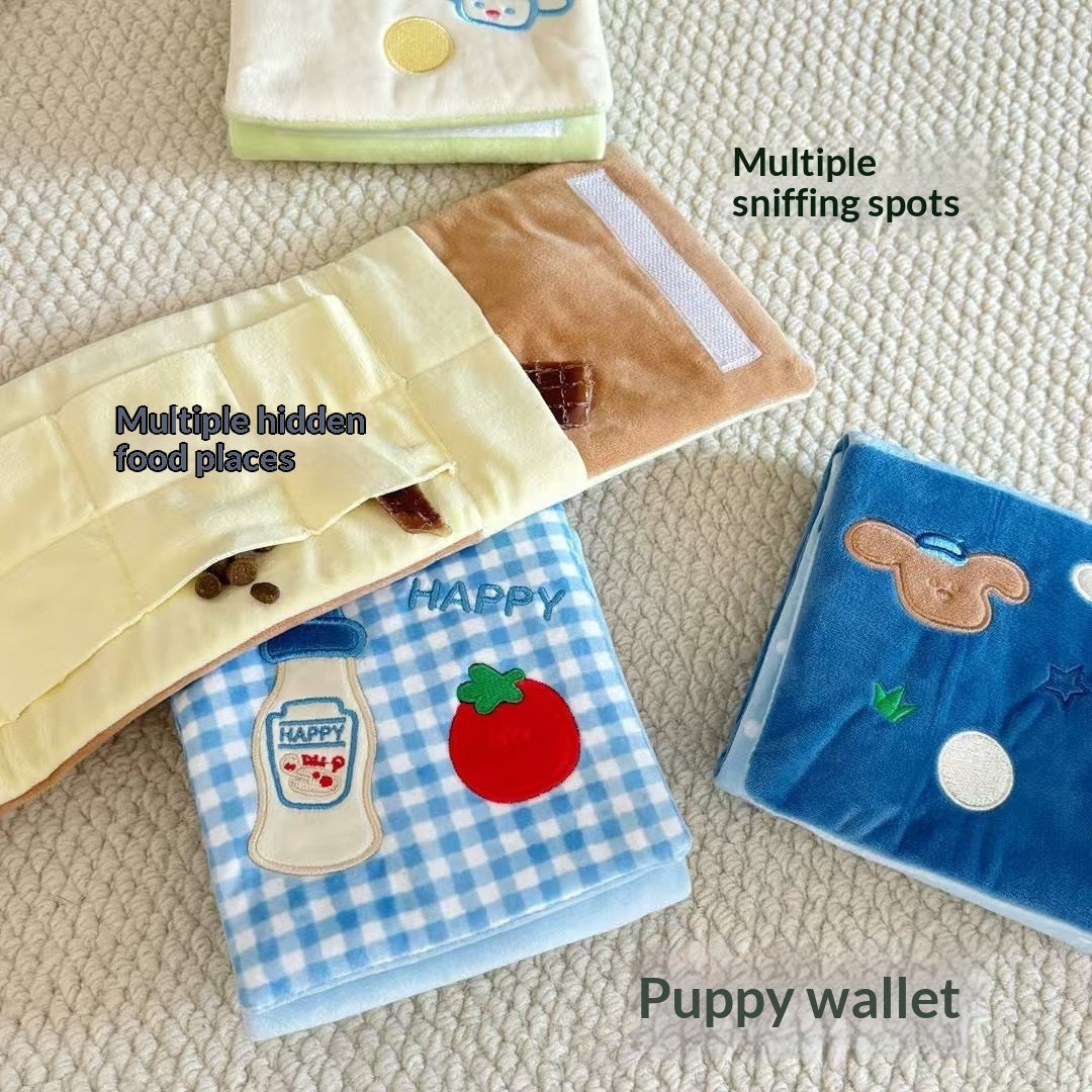 Pet Sniffing Treat-Dispensing And Hiding Chew-Resistant Puzzle Toy For Dogs