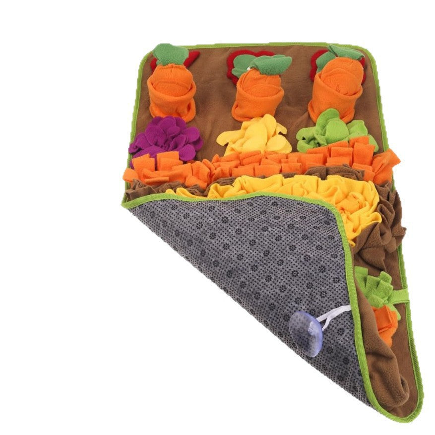 Carrot Snuffle Mat, Interactive Foraging Toy For Dogs