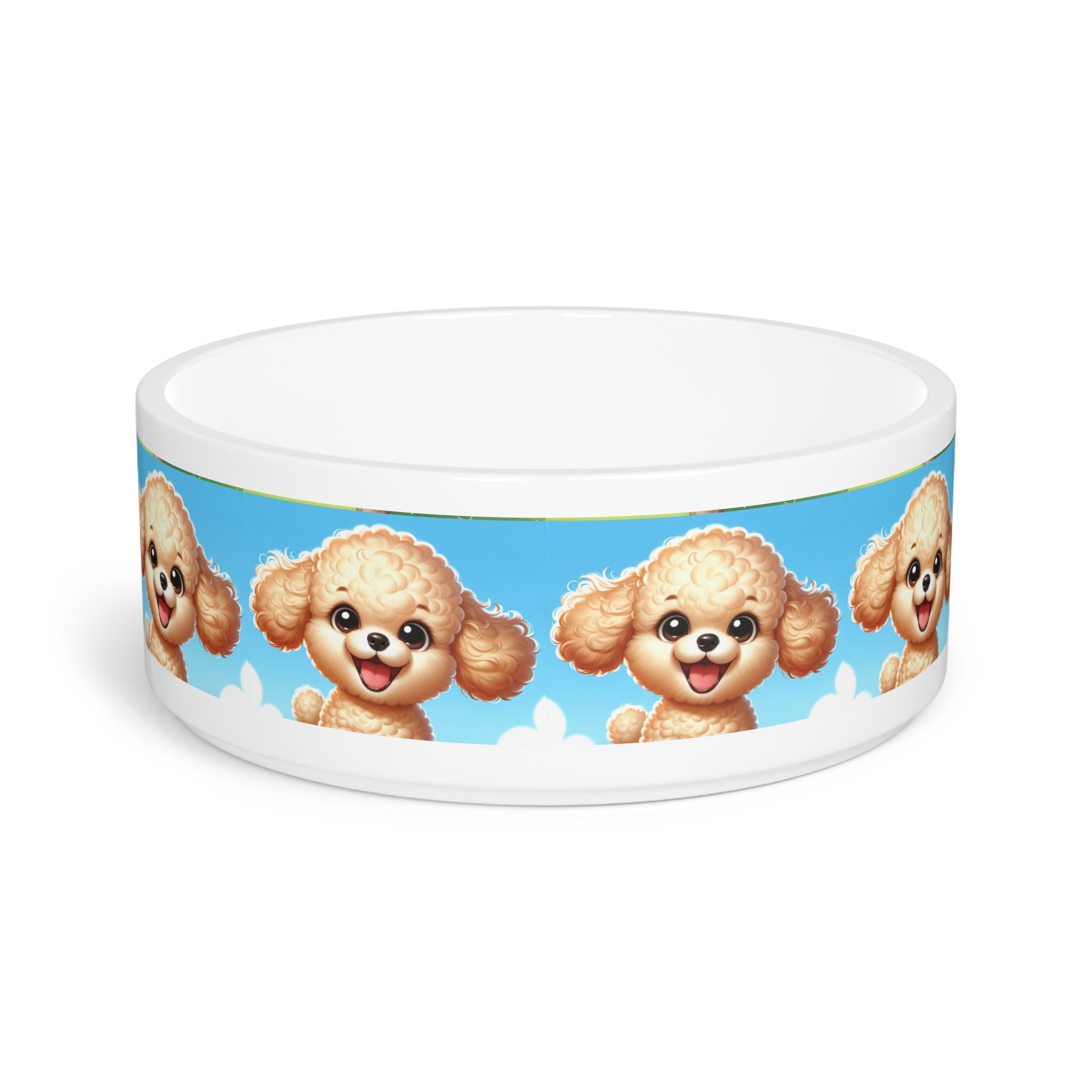 Ceramic Pet Bowl – 16 oz Dog Feeding Bowl