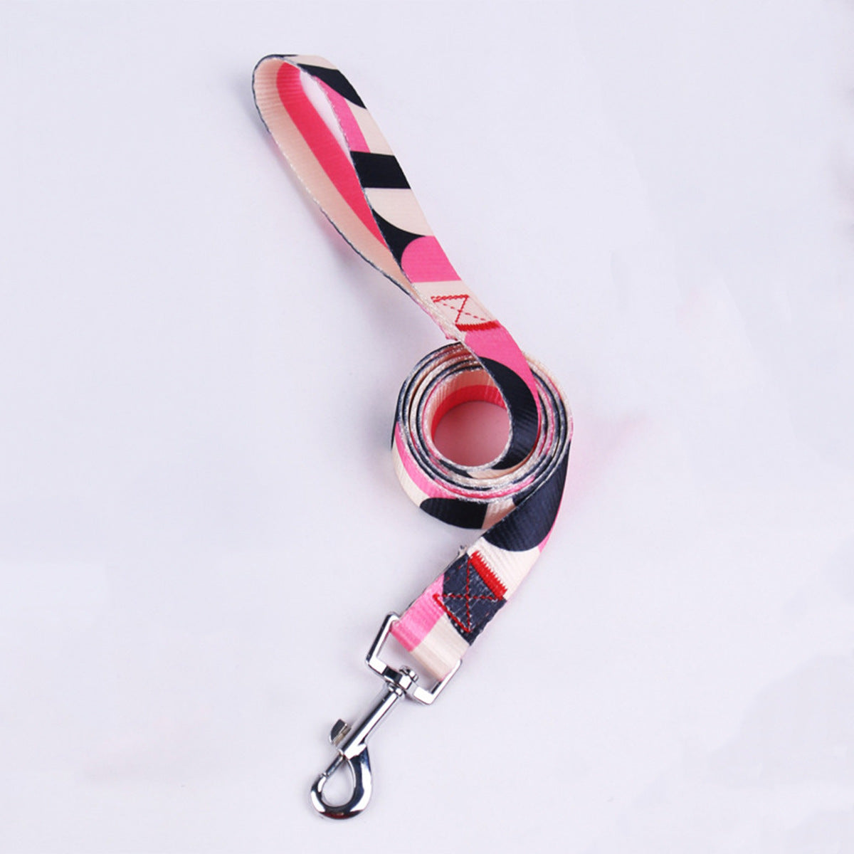 Hand Holding Rope, Leash, Collar Three-piece Set