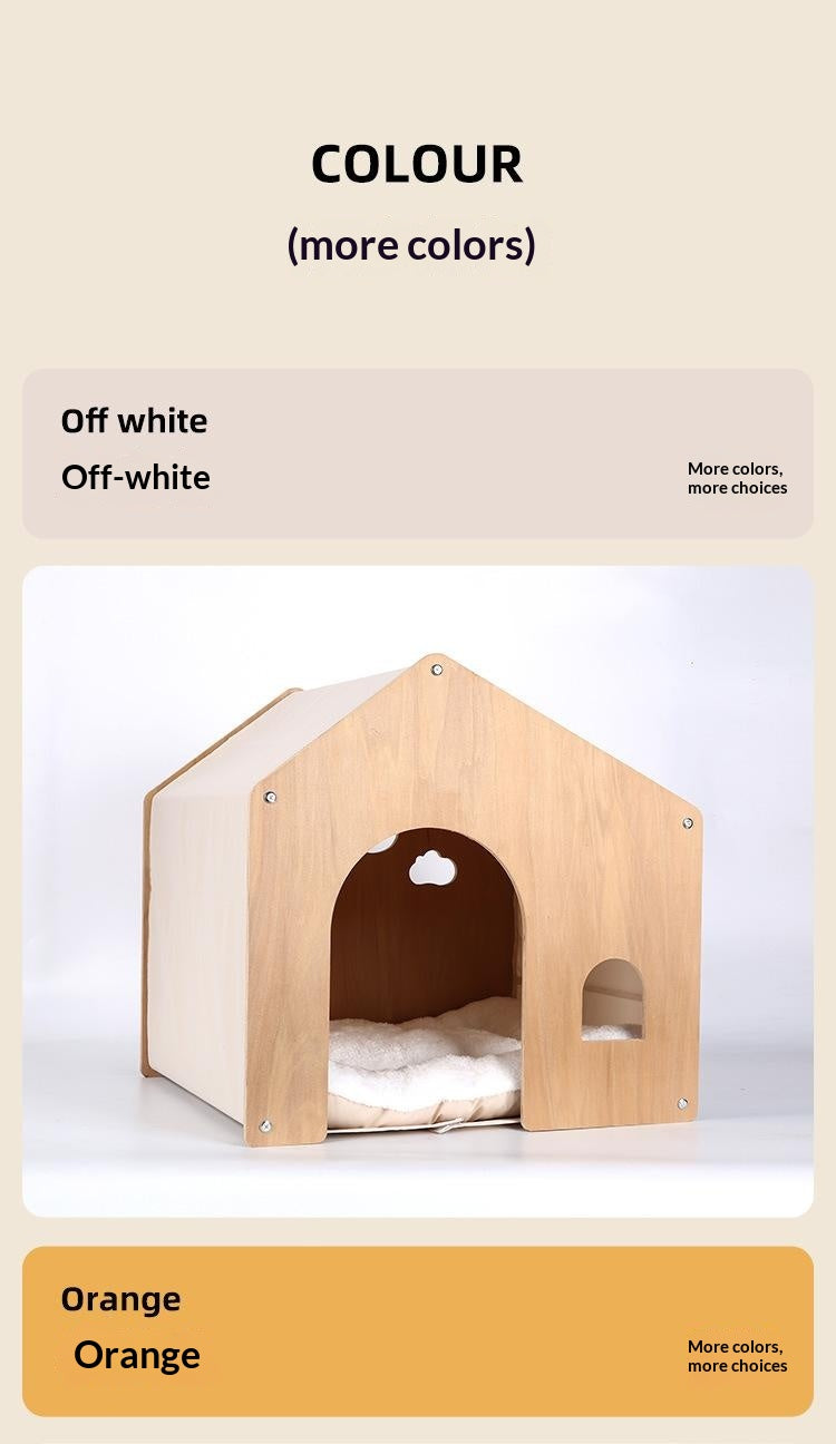 All-season Eco-friendly Solid Wood Pet Furniture