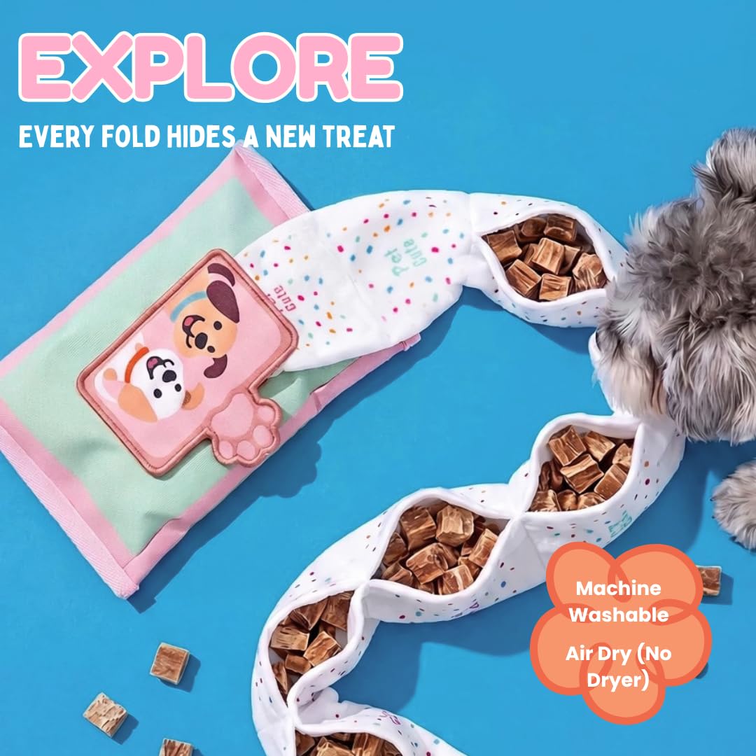 Interactive Dog Snuffle Wipe Puzzle Toy