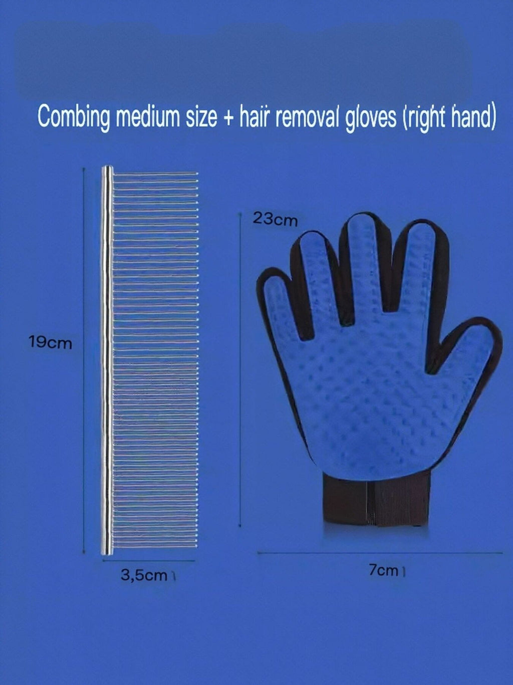 Stainless Steel Pet Grooming Comb