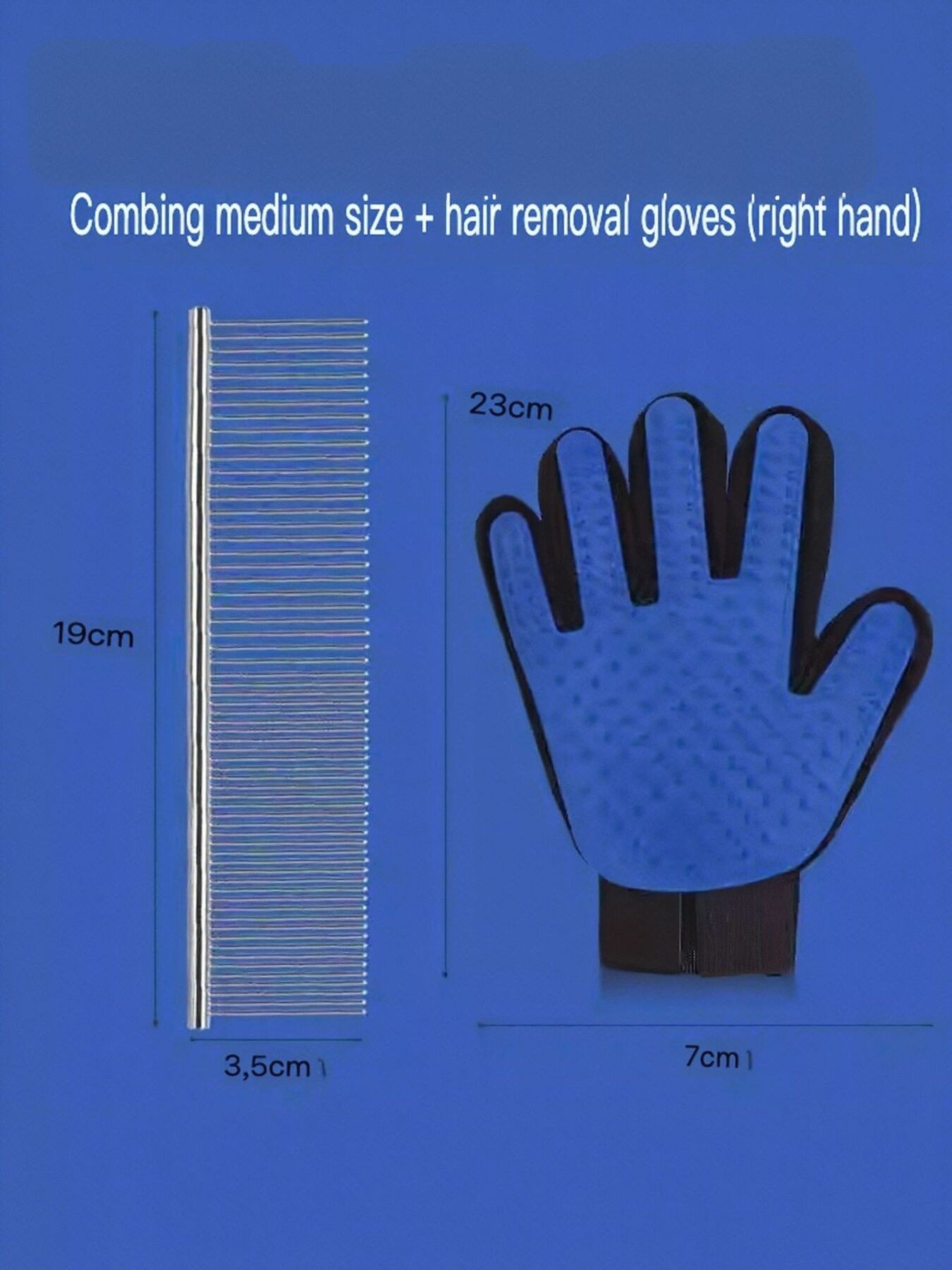 Stainless Steel Pet Grooming Comb