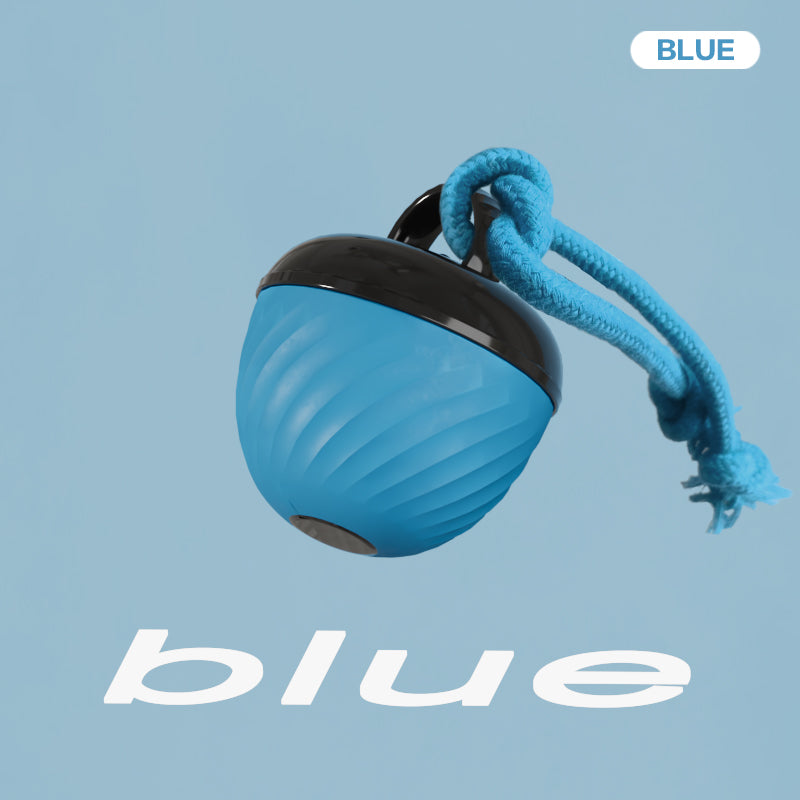 Smart Pet Toy Electronic Interactive Moving Ball Rope USB 3 Modes