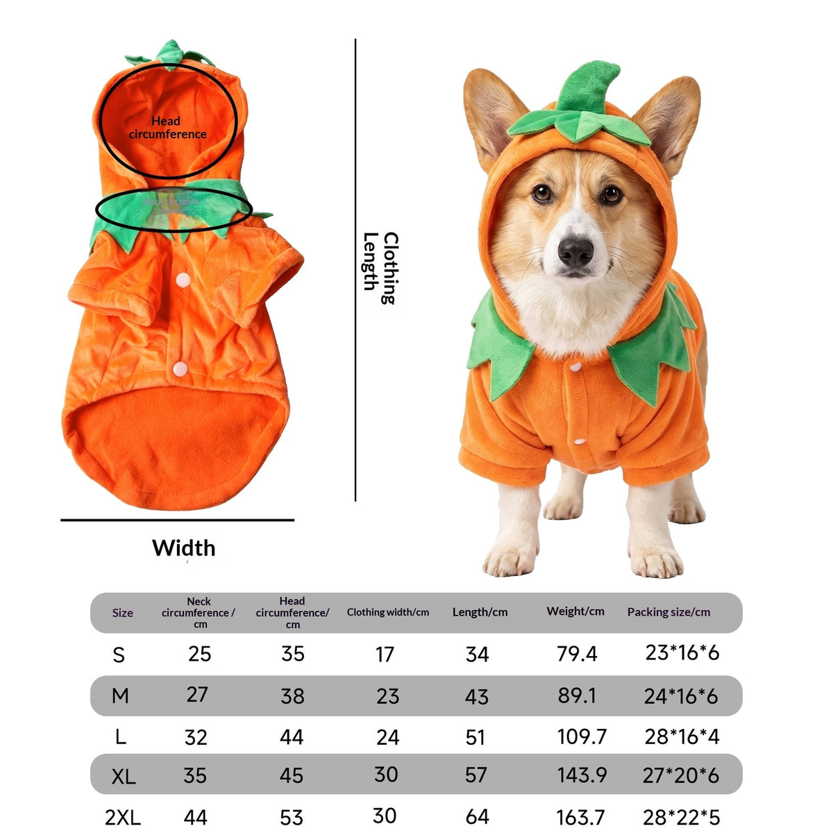 Pet Costume Funny Holiday dress-Up
