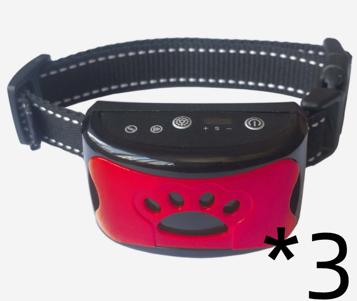 Dog Training Collar Waterproof, Remote Control, Rechargeable, With Shock Vibration Sound