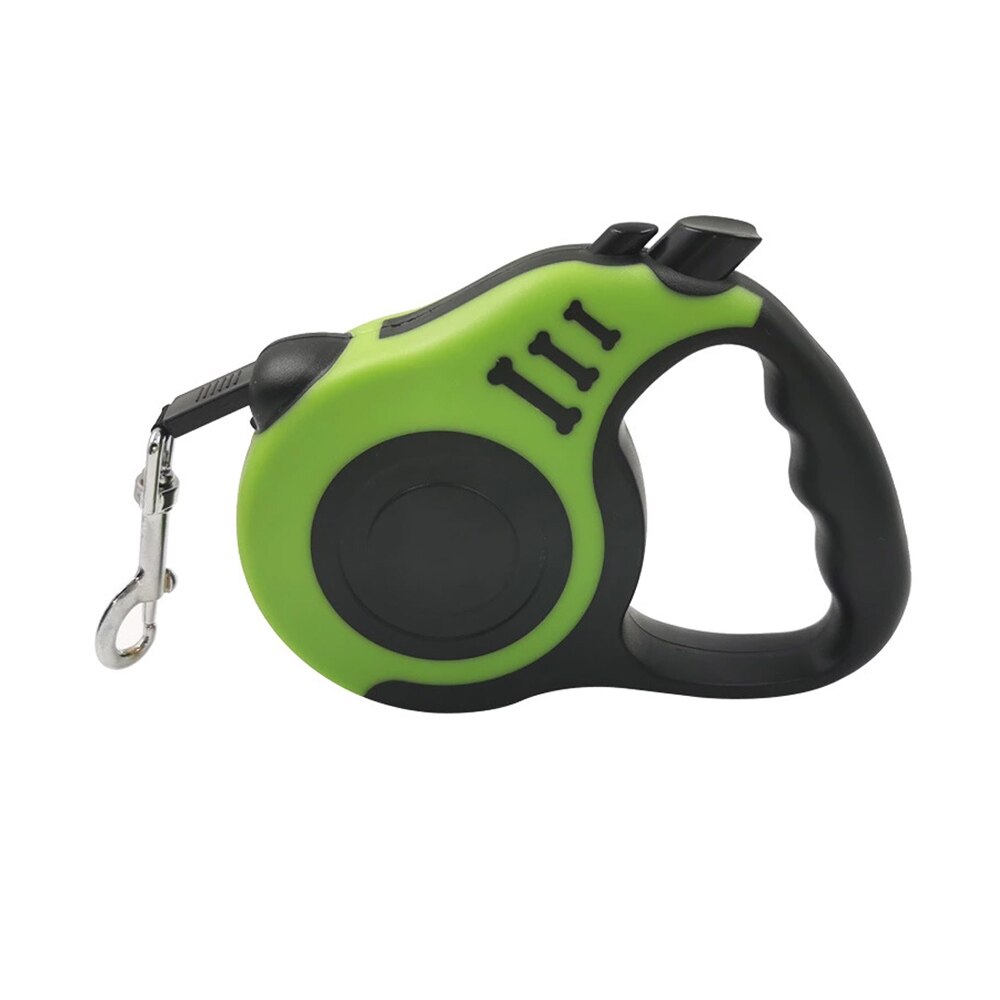 3m And 5m Durable Dog Leash Automatic Retractable Nylon Cat Lead Extension