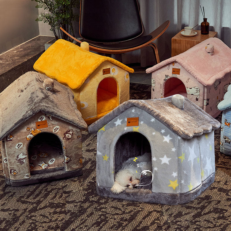 Foldable House Winter Dog Villa