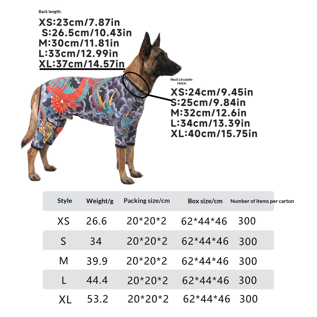 Pet Tattoo Four-Legged Apparel