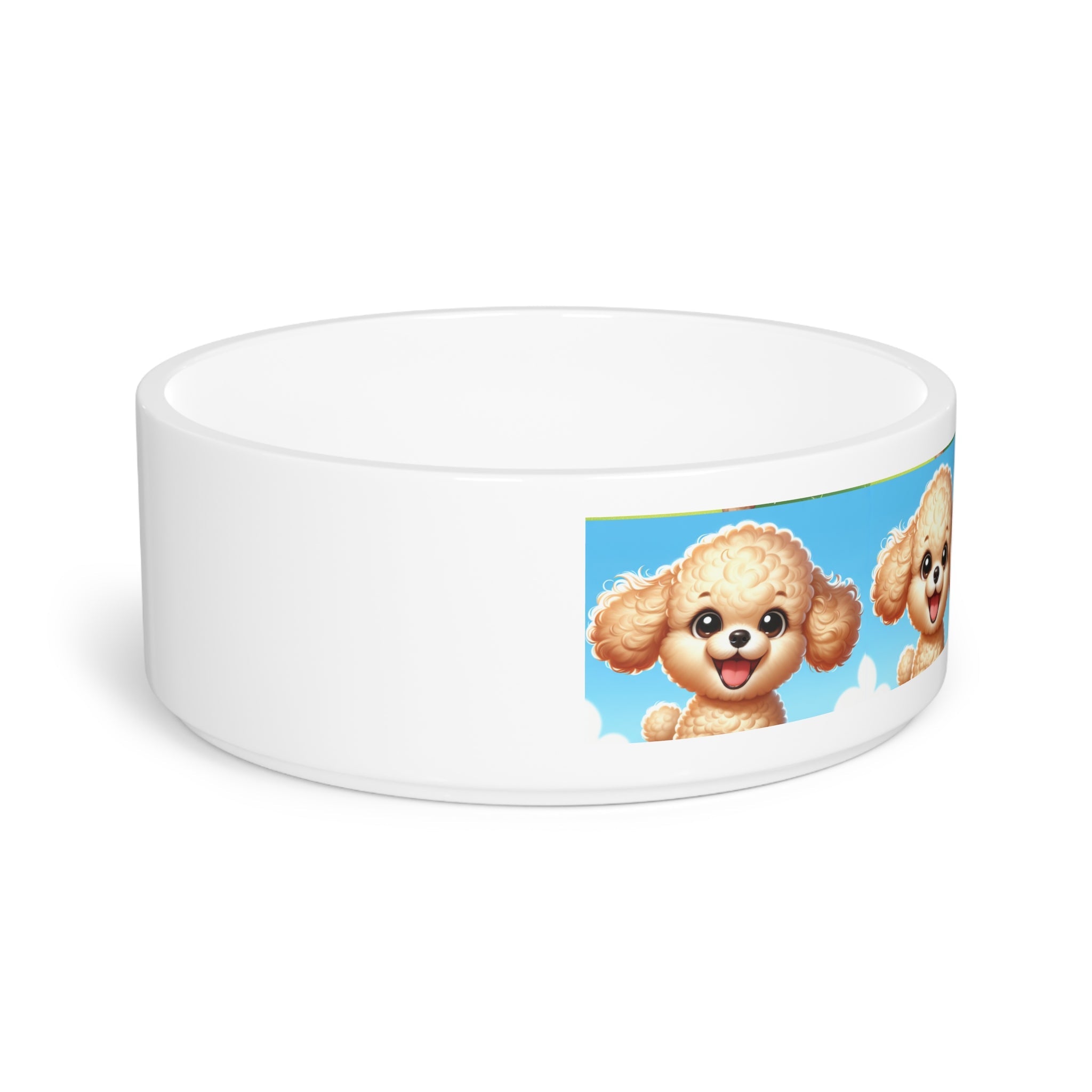 Ceramic Pet Bowl – 16 oz Dog Feeding Bowl