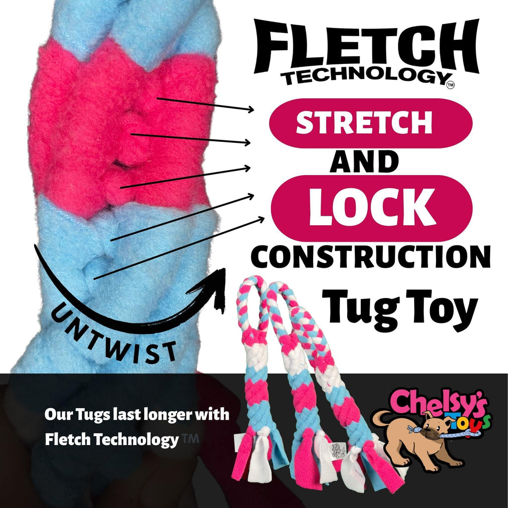 Interactive Tug & Treat-Dispenser Toy for Dogs