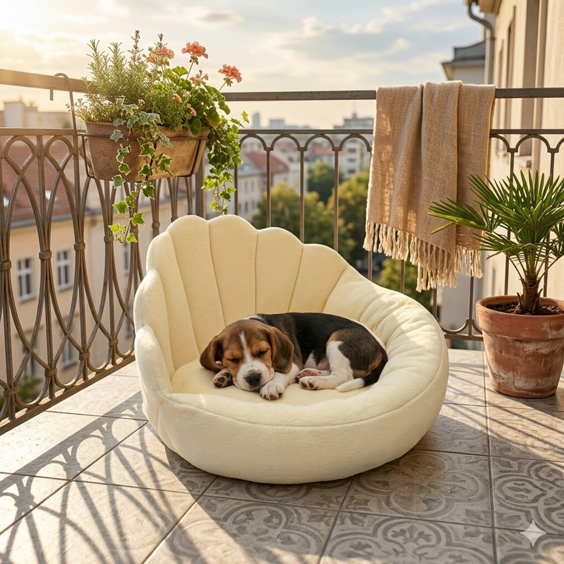 Portable Non-Slip Pet Sofa Bed, Soft, Comfortable And Warm, Suitable For All Seasons