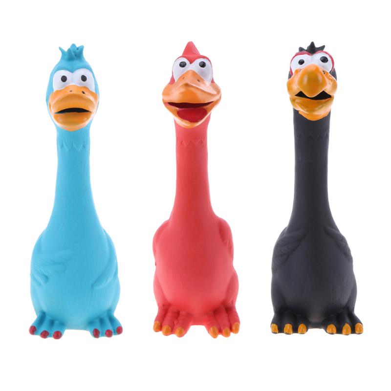 Screaming Chicken Sounding Bite Resistant Toys