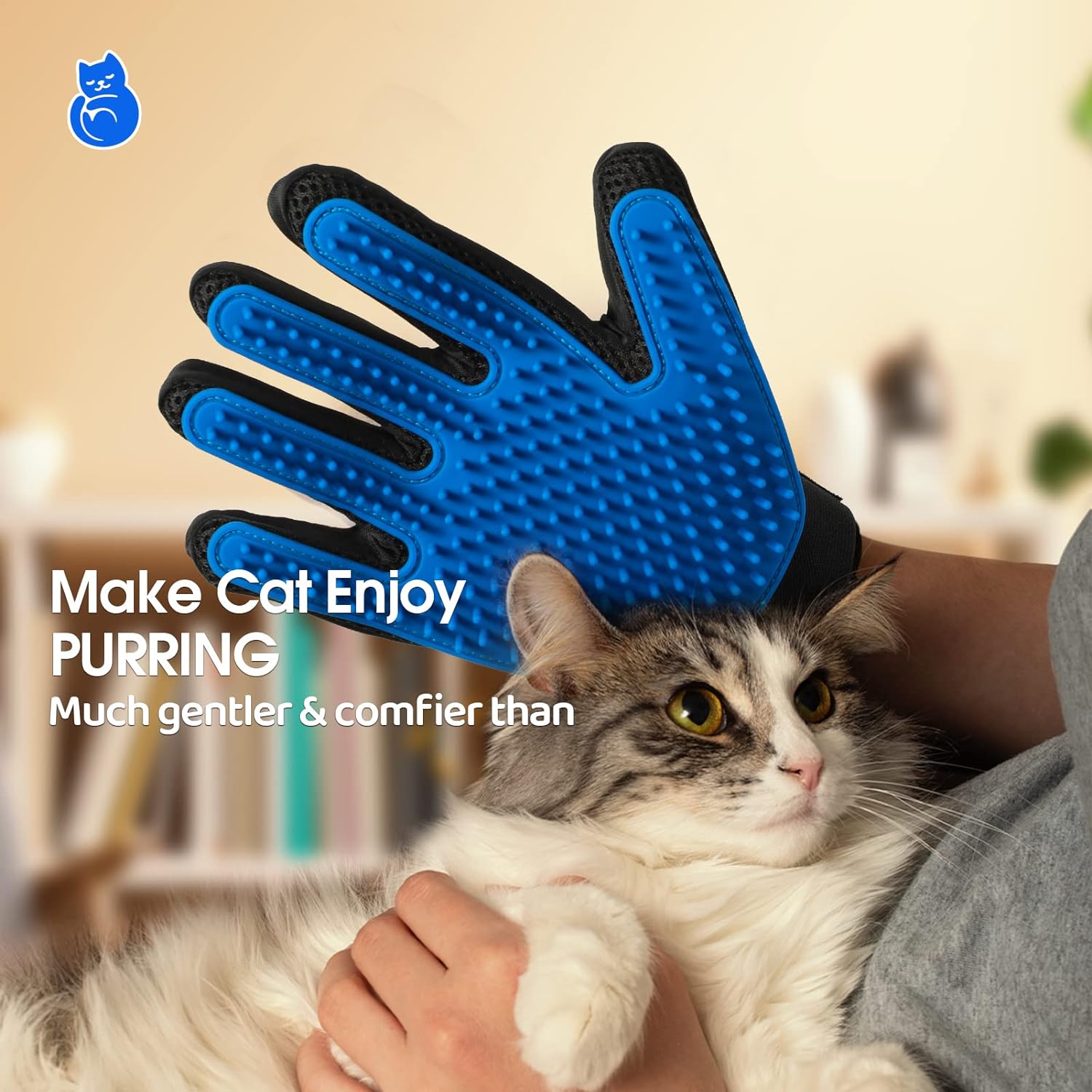 Silicone Pet Grooming Glove