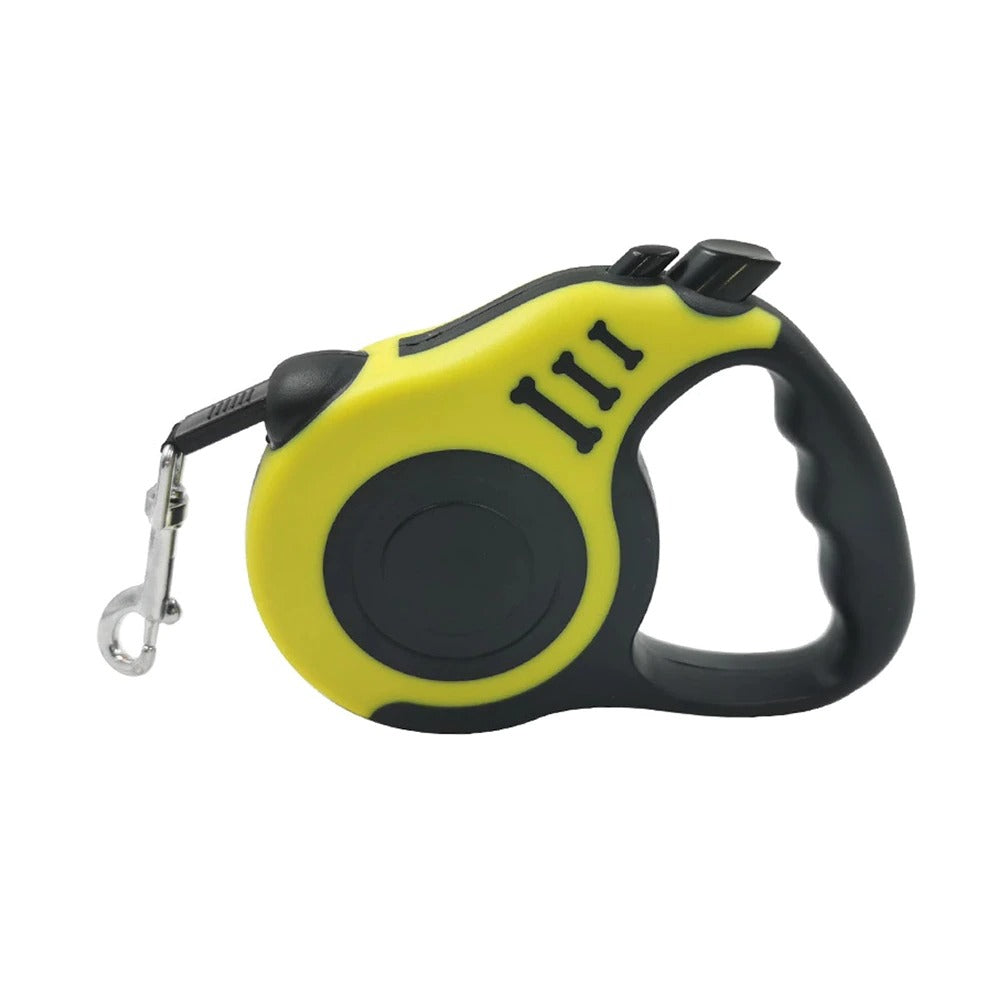 3m And 5m Durable Dog Leash Automatic Retractable Nylon Cat Lead Extension