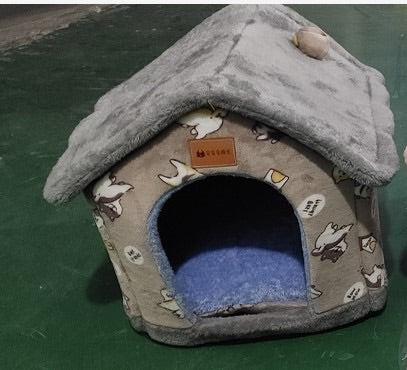 Foldable House Winter Dog Villa