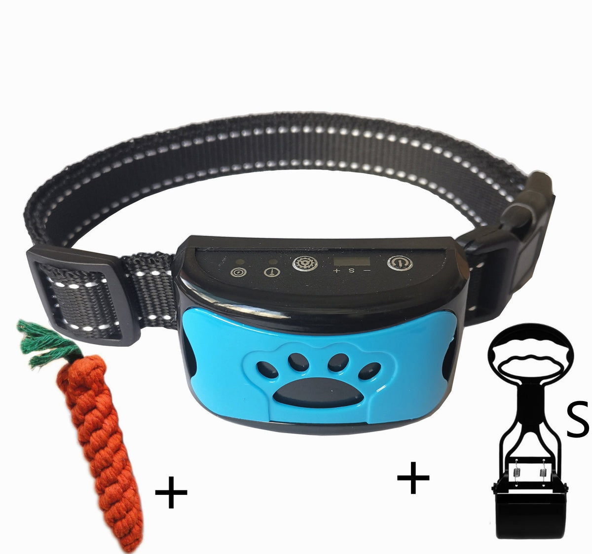 Dog Training Collar Waterproof, Remote Control, Rechargeable, With Shock Vibration Sound