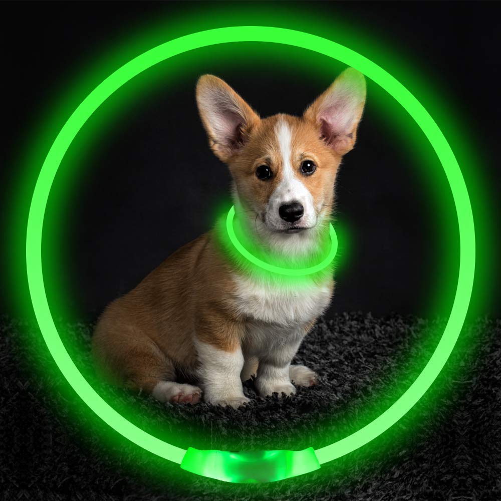 Flashing Collar USB Rechargeable For Night Walking