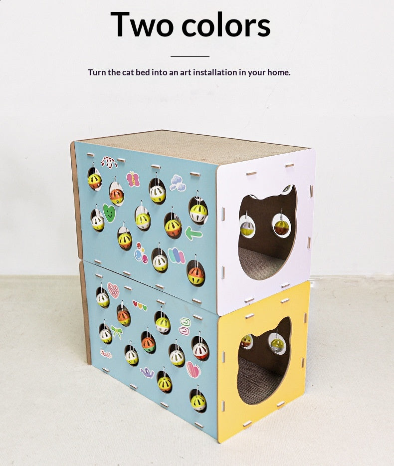 Cat Digging Toy & Scratcher Board