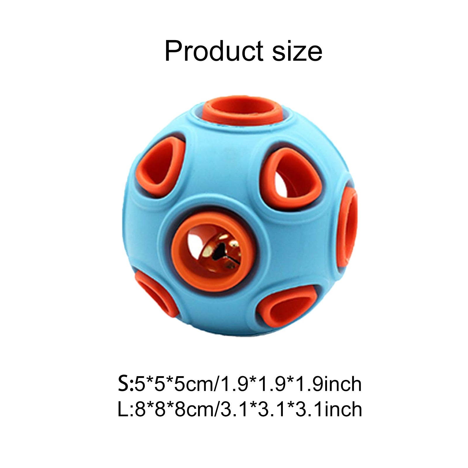 Interactive Toy With Ring Bell Squeak