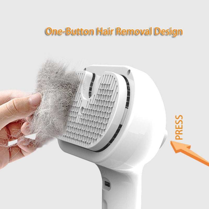 Self Cleaning Pets Hair Remover Brush For Dogs