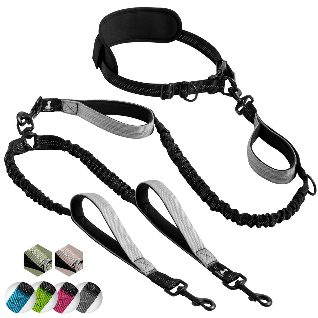 Multifunctional Reflective Leash Sports Fitness Running Leash