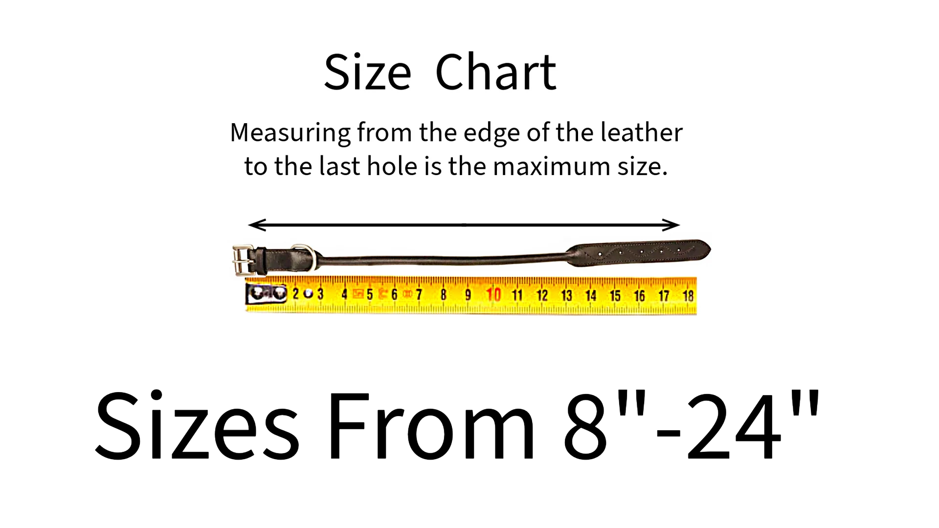 Round Rolled Fancy Leather Dog Collar with Stainless Buckle