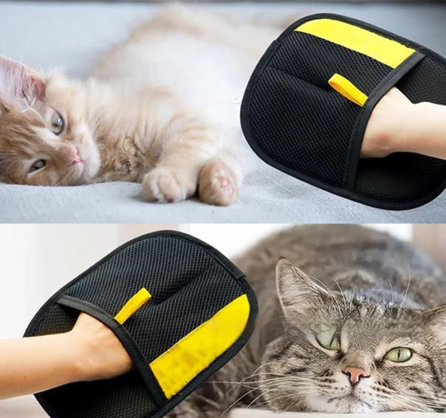 Pet Hair Removal Grooming Gloves