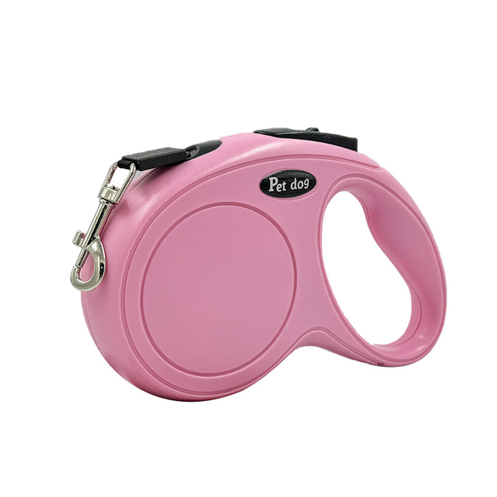 Automatic Retractable Anti-Pull Dog Leash With Elastic Traction Rope