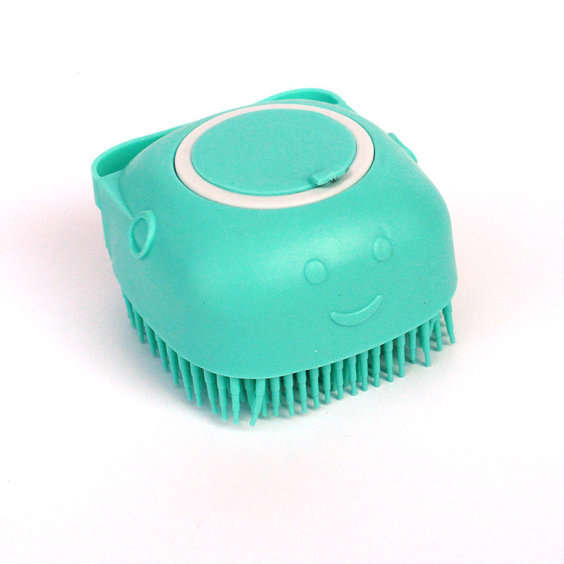 Silicone Dog Bath Massage Cleaning Tool Dog Grooming Supplies