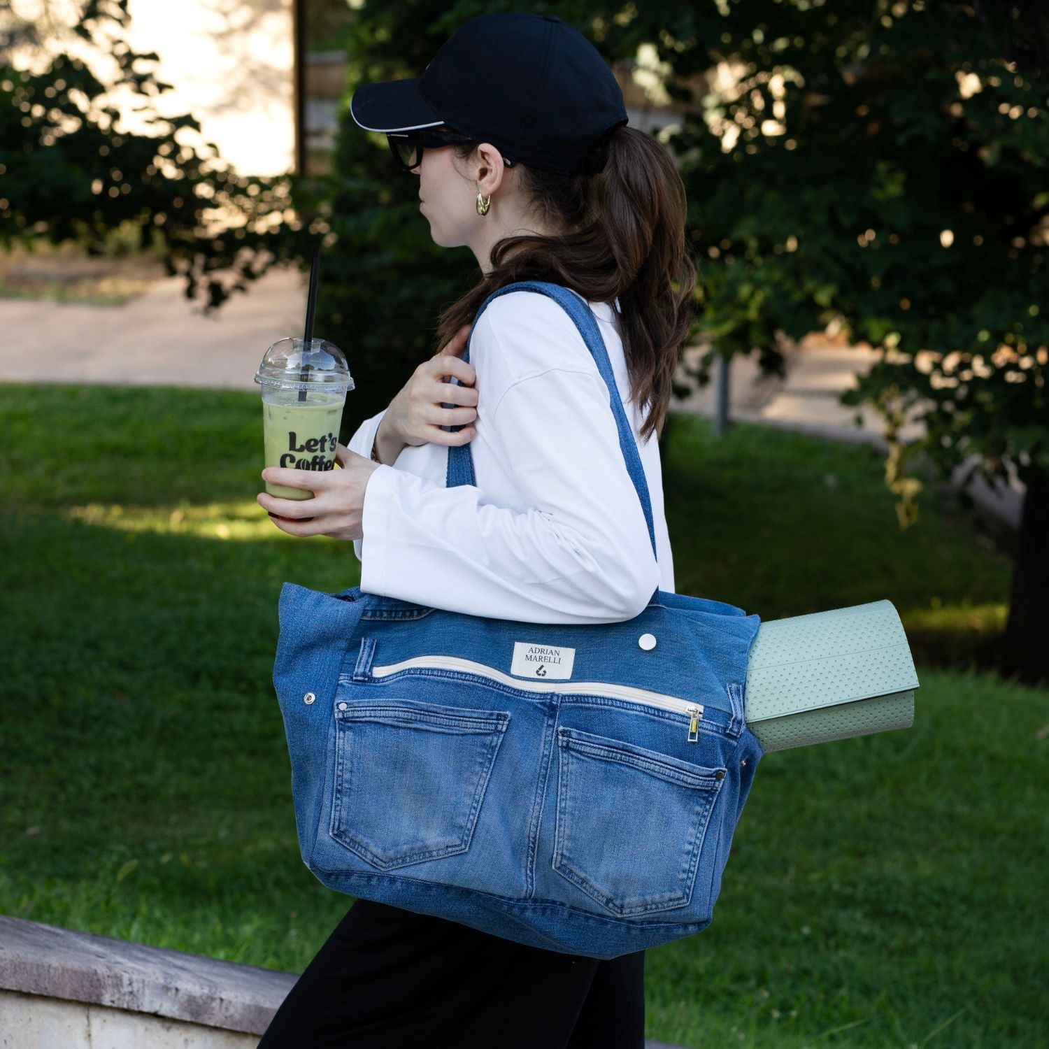 Brooklyn Heritage Upcycled Denim Pet Carrier – Indigo
