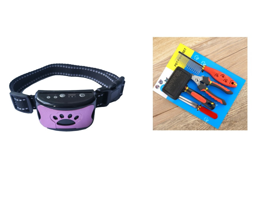 Dog Training Collar Waterproof, Remote Control, Rechargeable, With Shock Vibration Sound