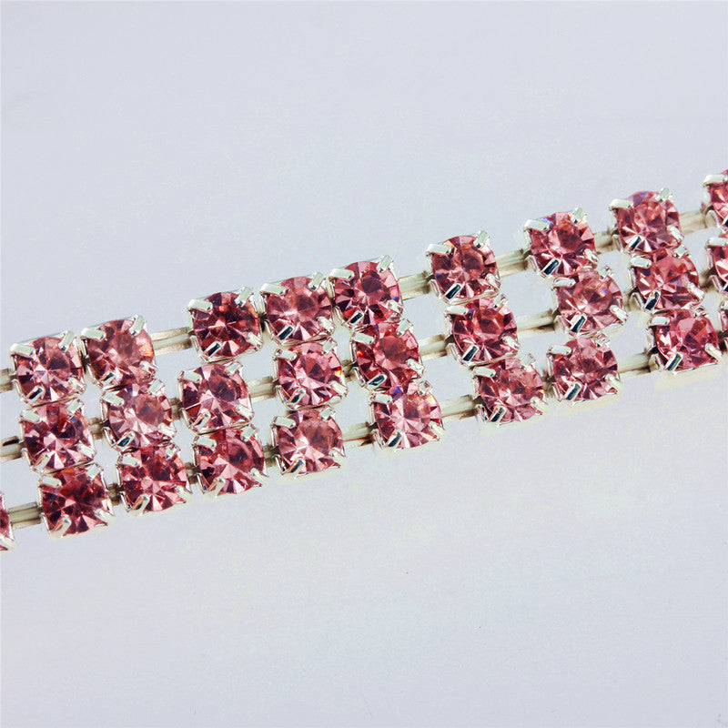 Diamond Pet Collar, Mixed-color Cat And Dog