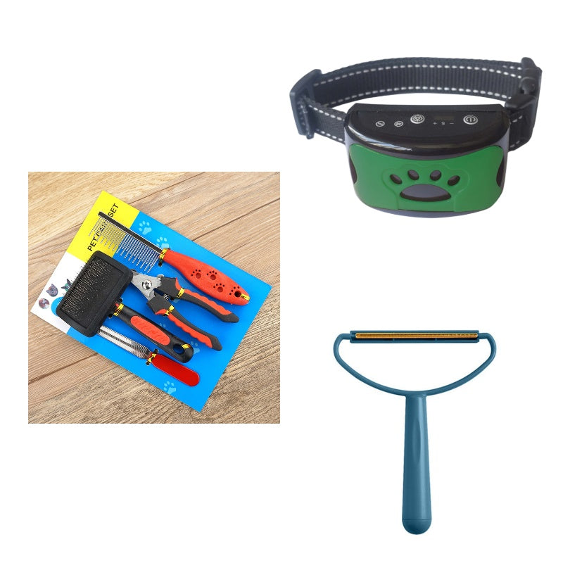 Dog Training Collar Waterproof, Remote Control, Rechargeable, With Shock Vibration Sound