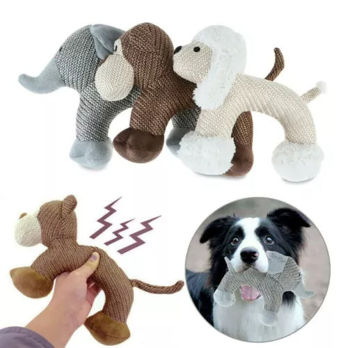 Dog Chew Toys Bite Resistant Squeaky