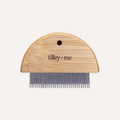 Tilley + Me Bamboo fur detangler and flea comb – Set of 2