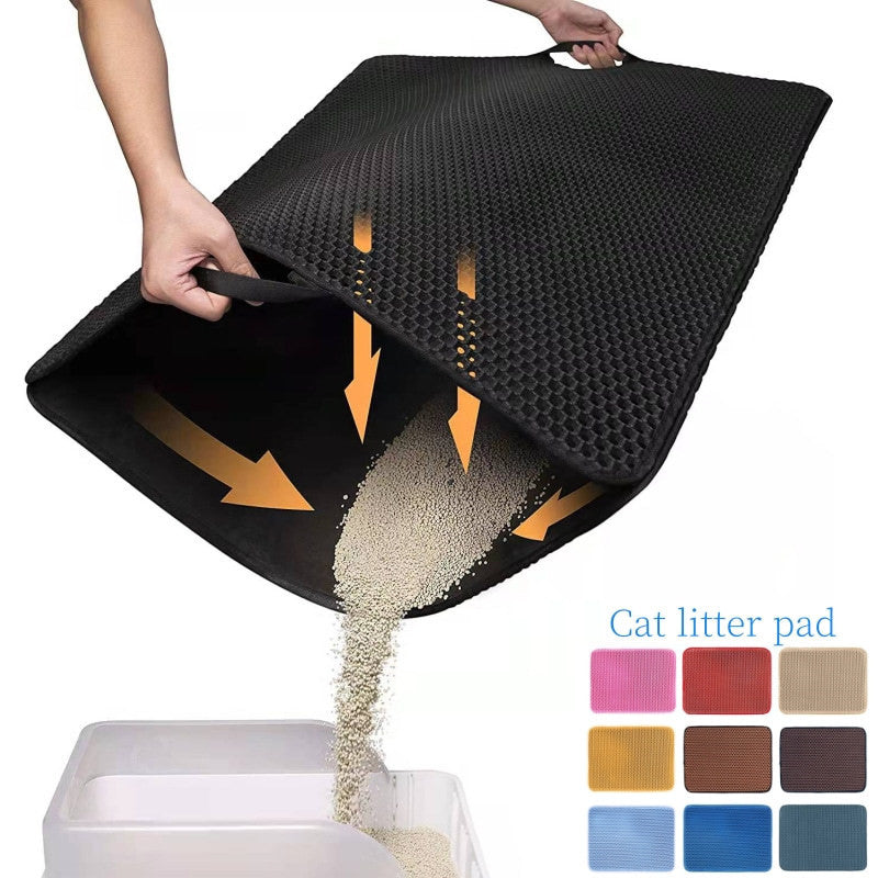 Double Layer Pet Litter Pad Sand Mat