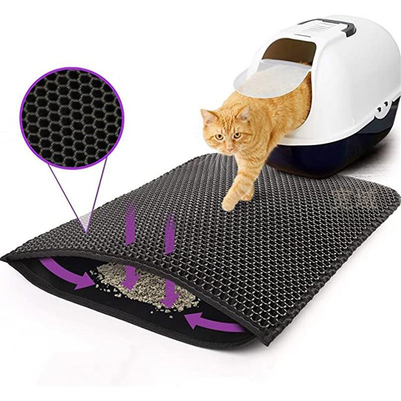 Double Layer Pet Litter Pad Sand Mat
