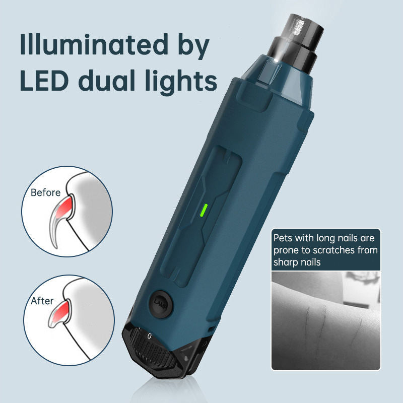 New Electric Nail Clippers, Grinder for Dogs Cats Grooming
