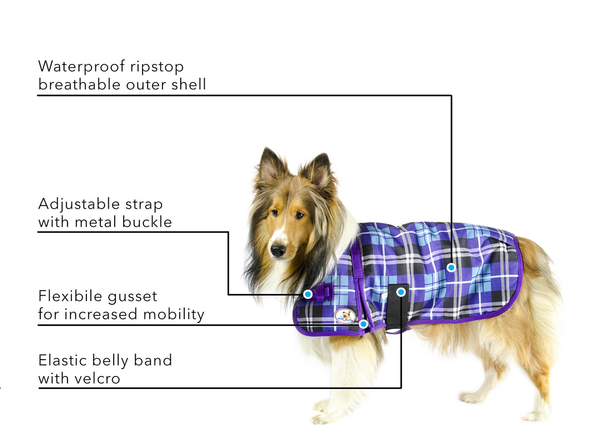 Ruff Pup Winter Dog Coat – 150g Insulated, 3-Layer Breathable Design