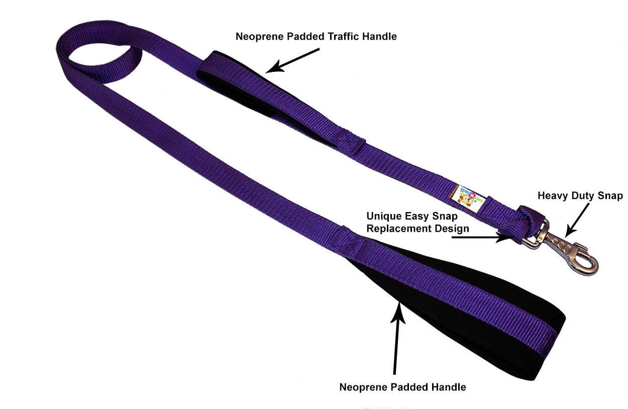 Padded Double Handle Dog Leash