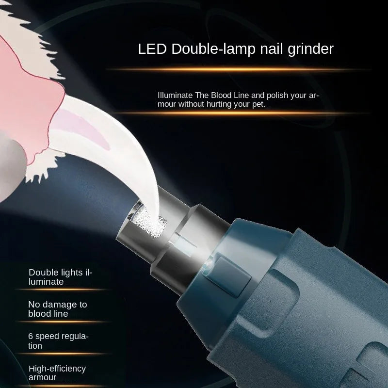 New Electric Nail Clippers, Grinder for Dogs Cats Grooming