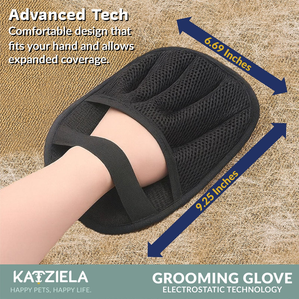 FurTidy Glove by Katziela – Pet Hair Remover Glove for Dogs & Cats