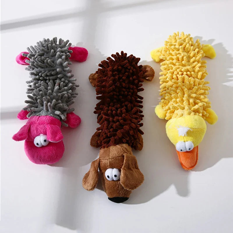 Small Dog Squeaky Plush Toy