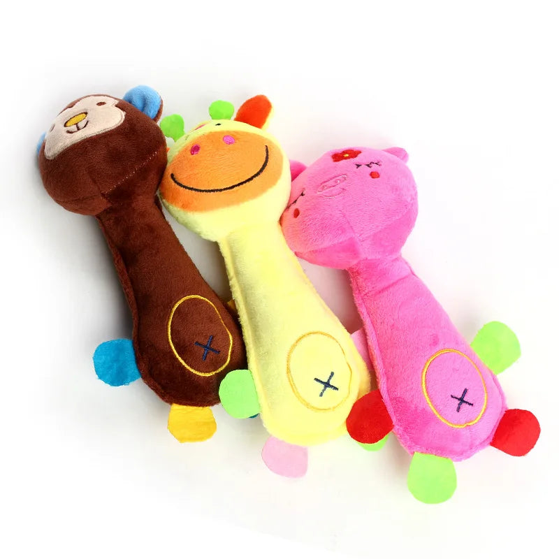 Small Dog Squeaky Plush Toy